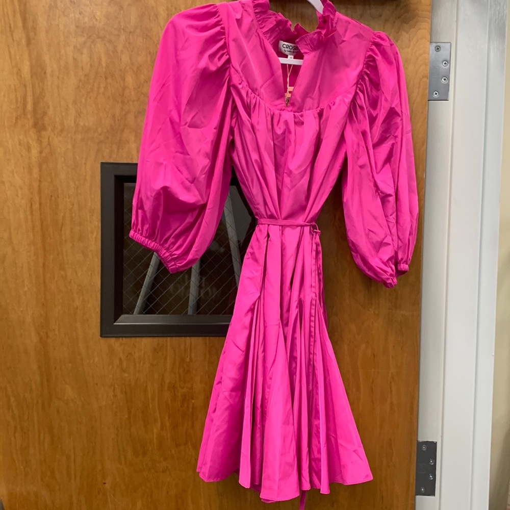 kate dress in mollie pink
